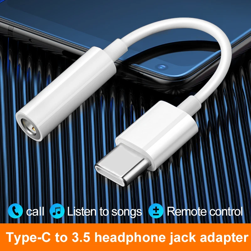 Tethering Cable Usb - USB C to 3.5mm Headphone Jack