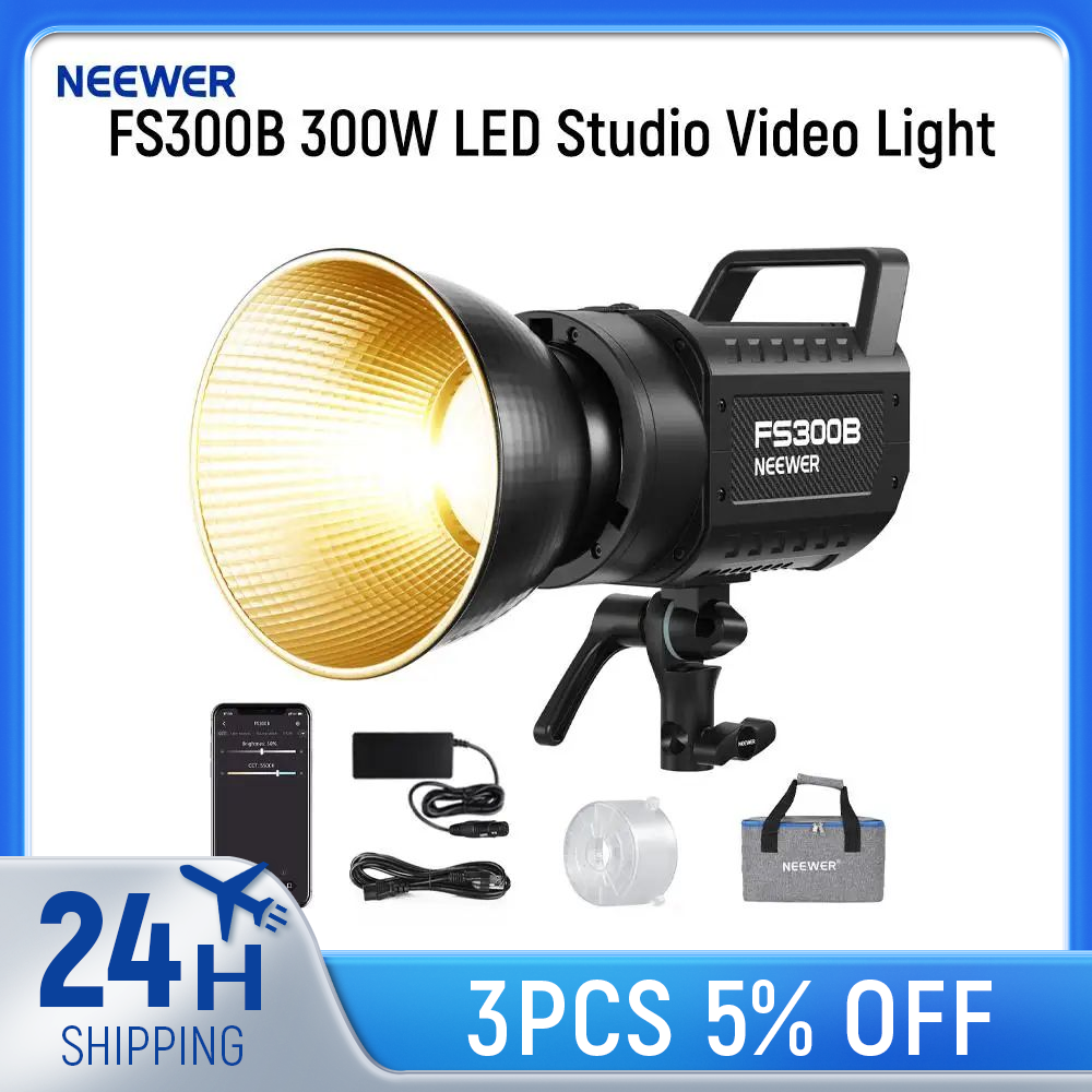 Strobe Light Studio - NEEWER FS300B 300W LED Studio Video
