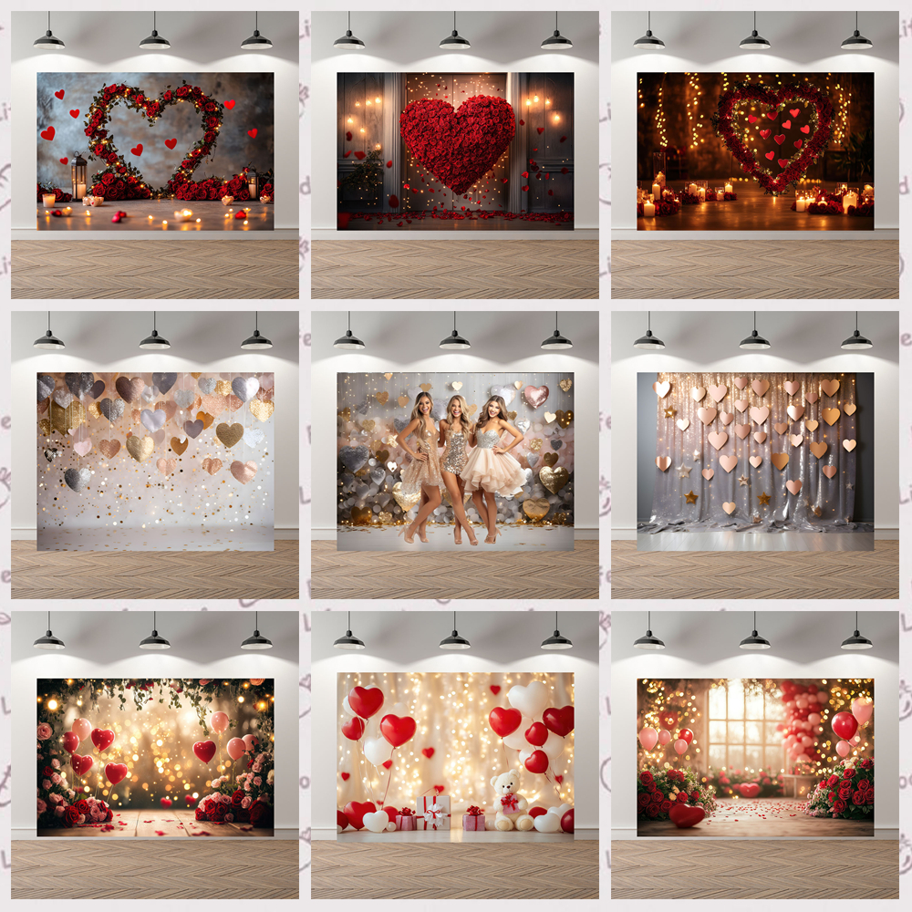 Photography Date - Romantic Valentine's Day Theme Red Rose