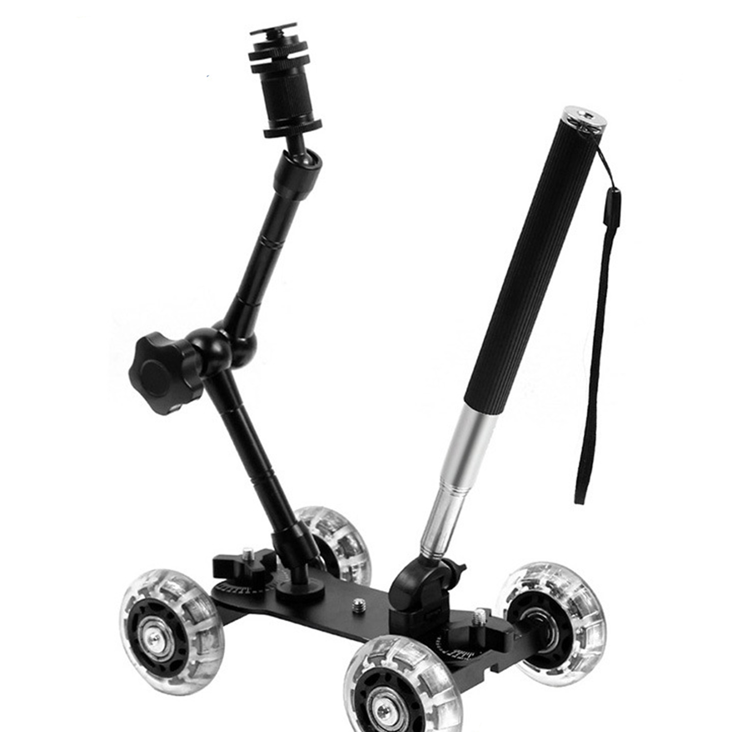 Camera Slider Rail - Camera Table Slider Dolly Desktop Directional