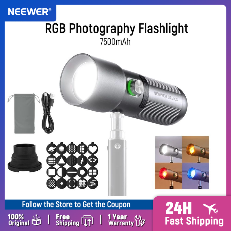 Strobe Light Studio - NEEWER BASICS FL10 LED Photography Flashlight