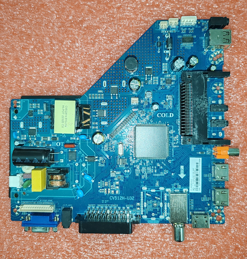 Photography Quiz - CV512H-U32 Three in one TV motherboard,