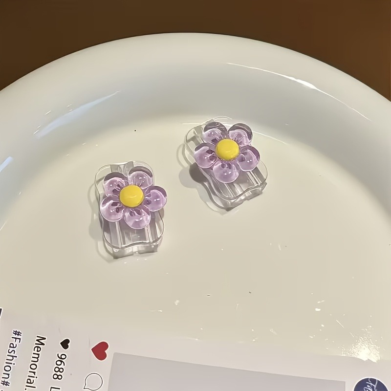 Tethering Cable Usb - Cute Flowers USB Spring Cable Winder