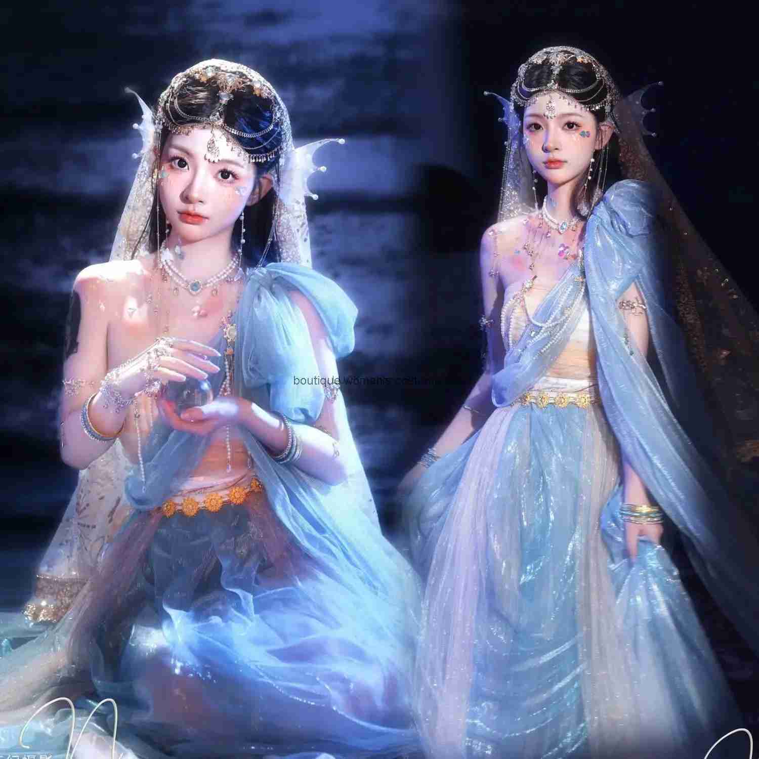 Photography Studio - Cos New Feitian Exotic Mermaid Costume
