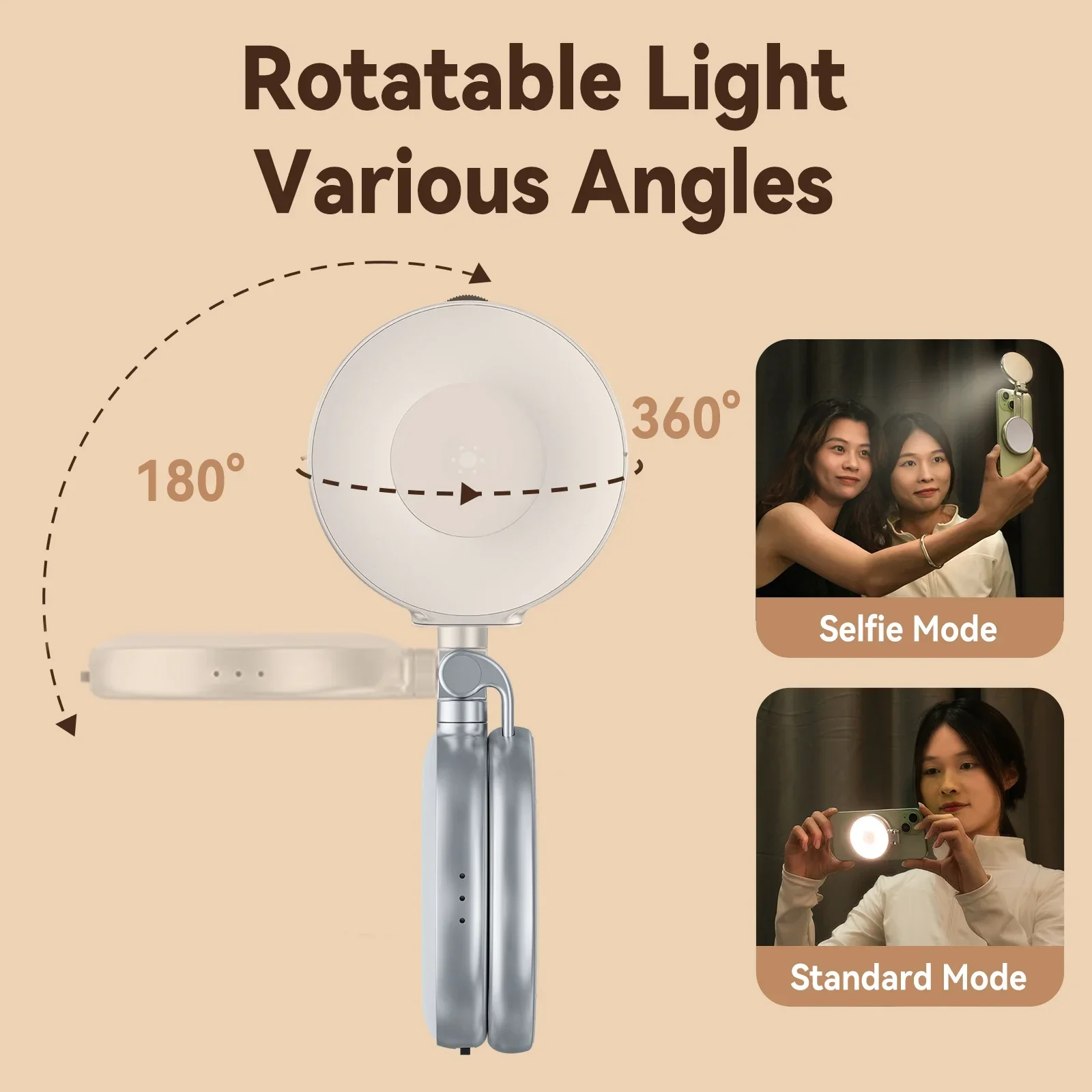TELESIN Magnetic Selfie Light  - огляд і ціна Photography With Iphone 15