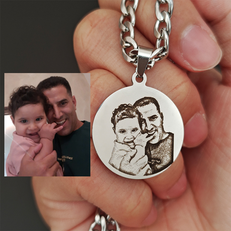 Customized Family Photo Pendan - огляд і ціна Photographic Memory