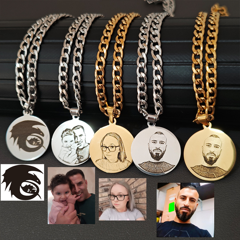 Customized Family Photo Pendan - огляд і ціна Photographic Memory