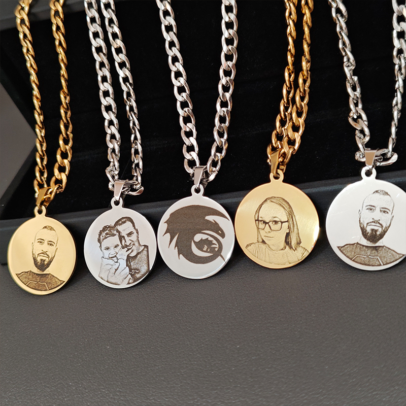 Customized Family Photo Pendan - огляд і ціна Photographic Memory