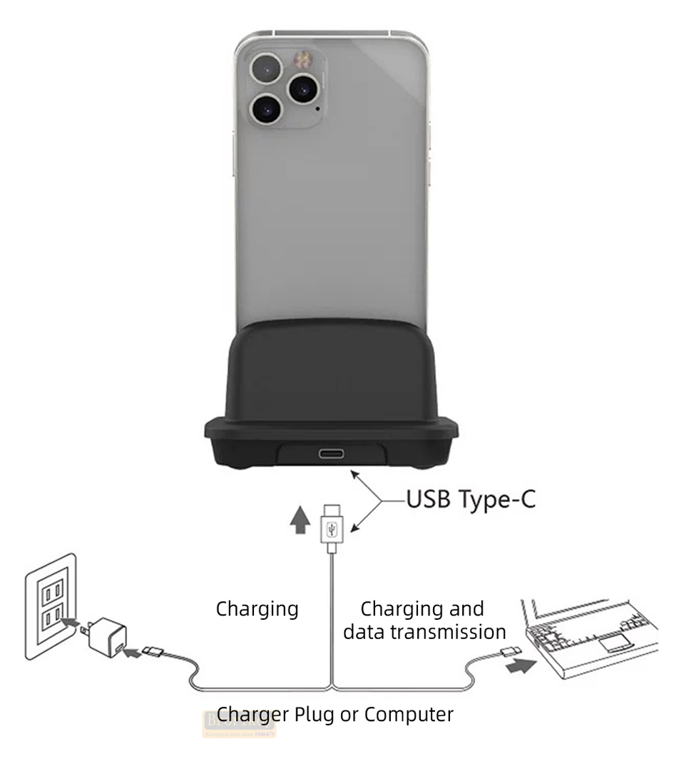 Wireless Charging Stand 120W U - огляд і ціна Tethering Cable Usb