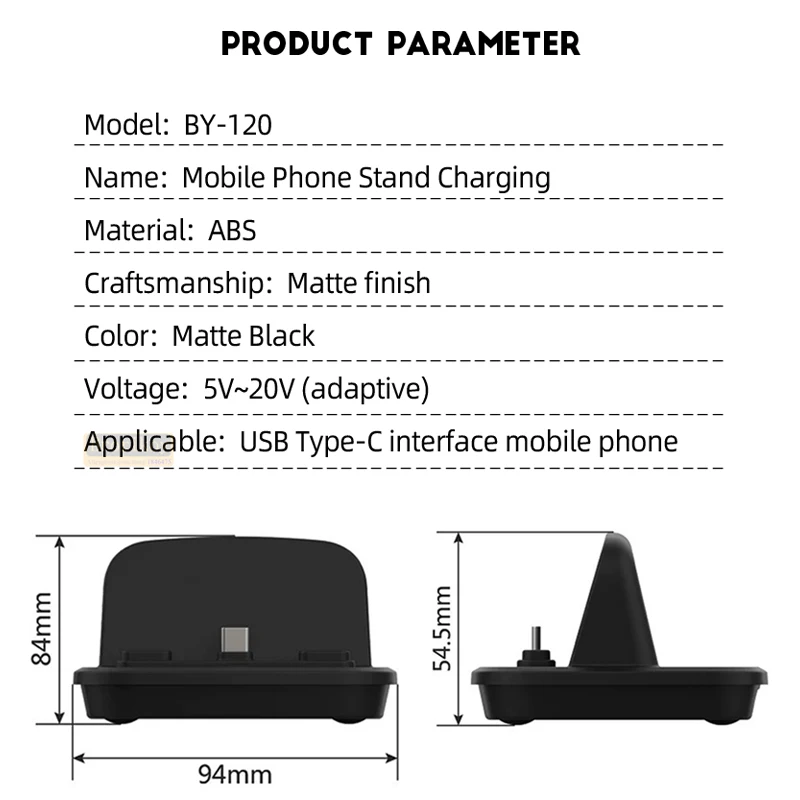 Wireless Charging Stand 120W U - огляд і ціна Tethering Cable Usb