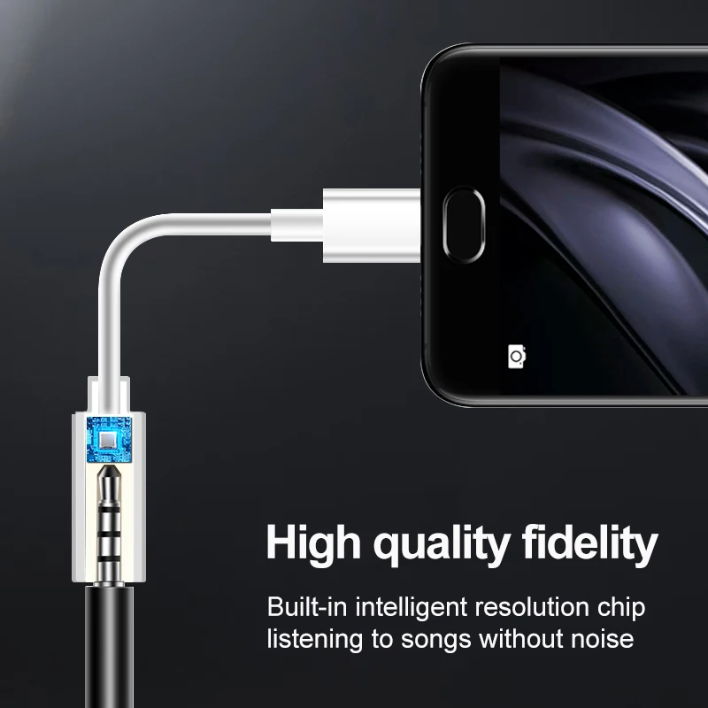USB C to 3.5mm Headphone Jack  - огляд і ціна Tethering Cable Usb