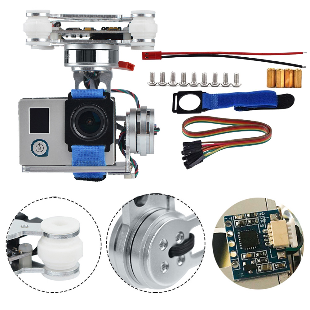 RCTOSKY 3-Axis Brushless Gimba - огляд і ціна Photography Kit Xiaomi