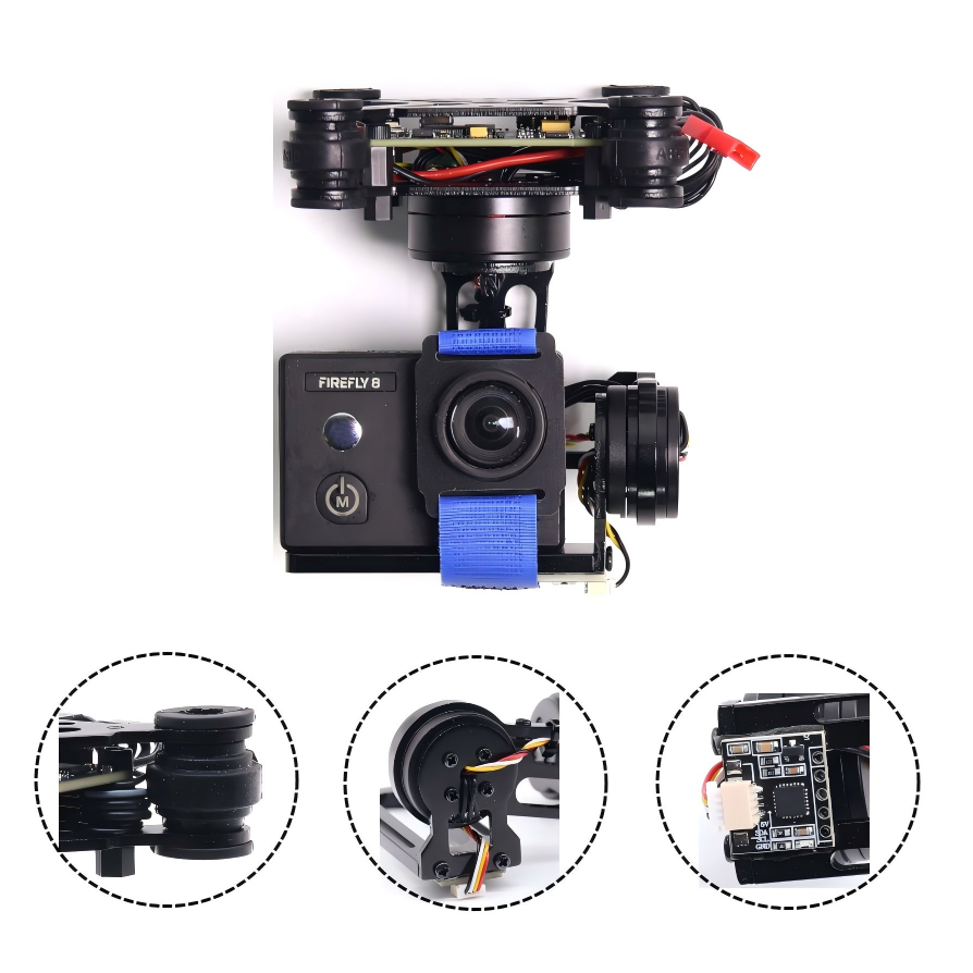 RCTOSKY 3-Axis Brushless Gimba - огляд і ціна Photography Kit Xiaomi