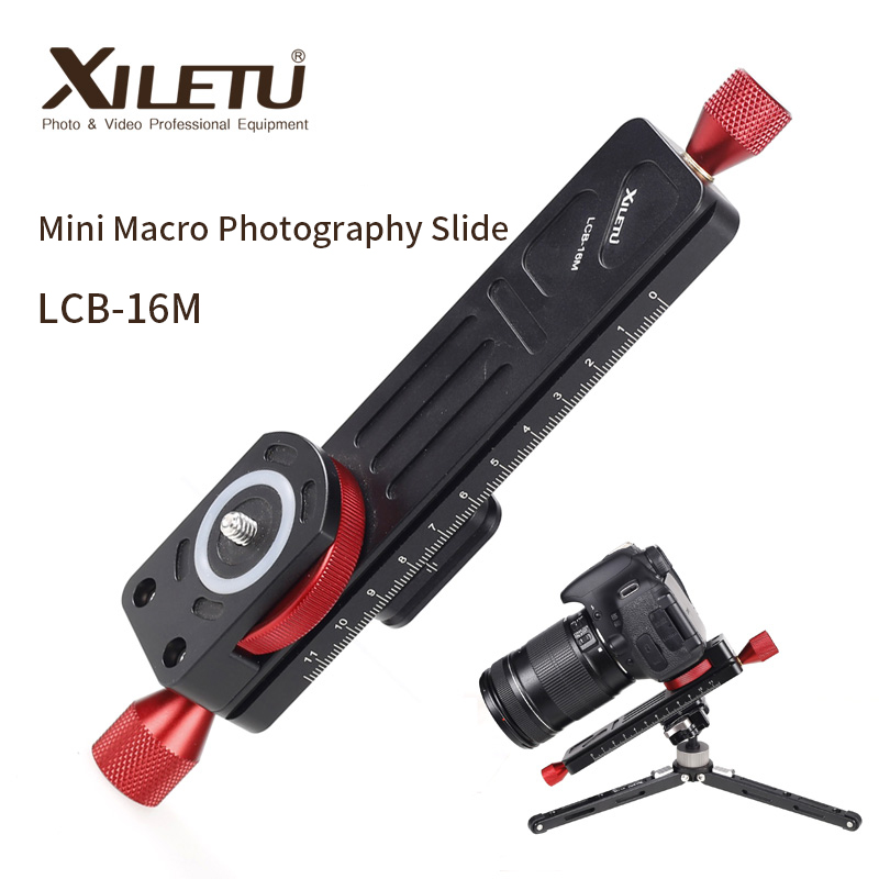 XILETU LCB-16M Mini Macro Phot - огляд і ціна Camera Slider Rail