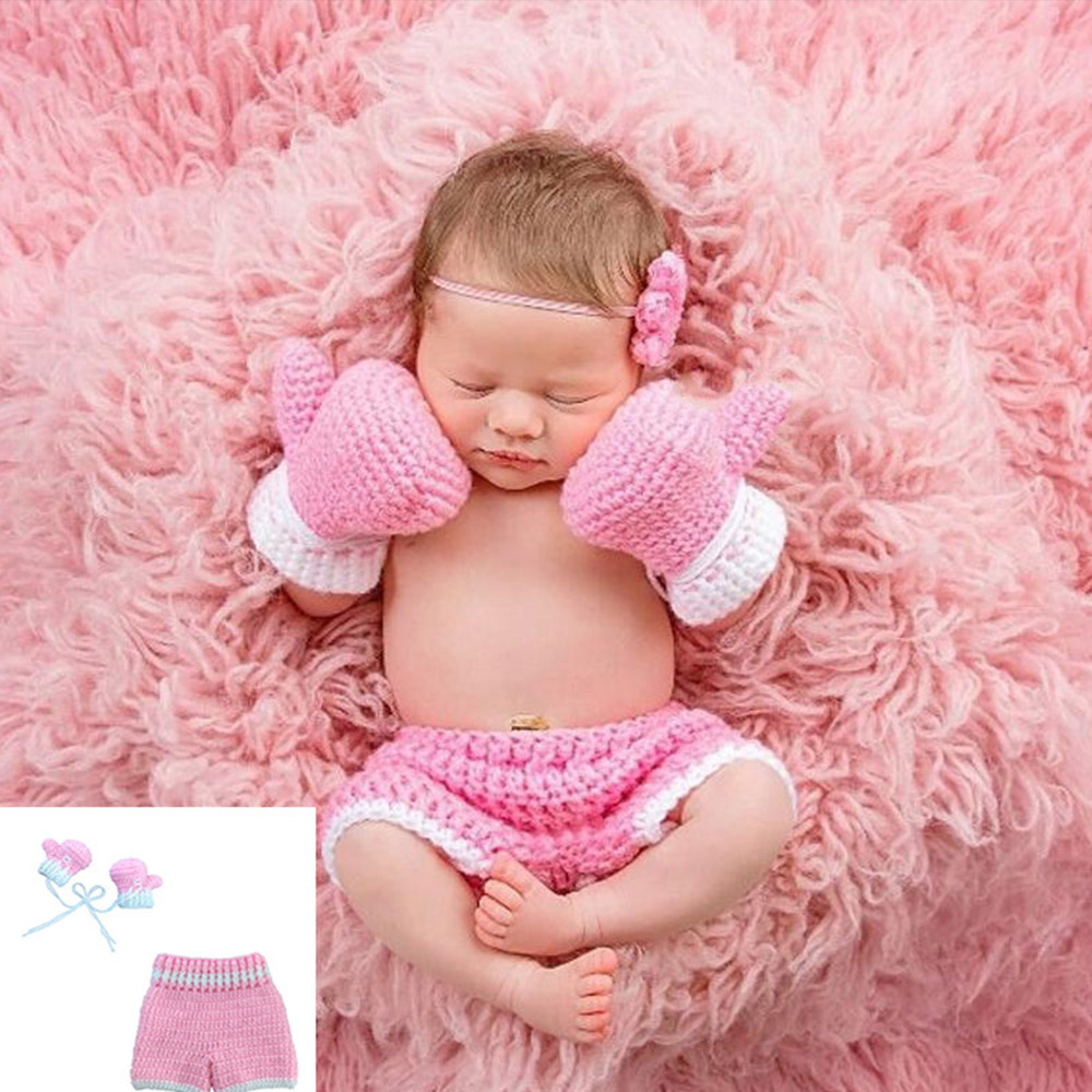 2pcs/set Newborn Baby Boxing D - огляд і ціна Photography Still Life