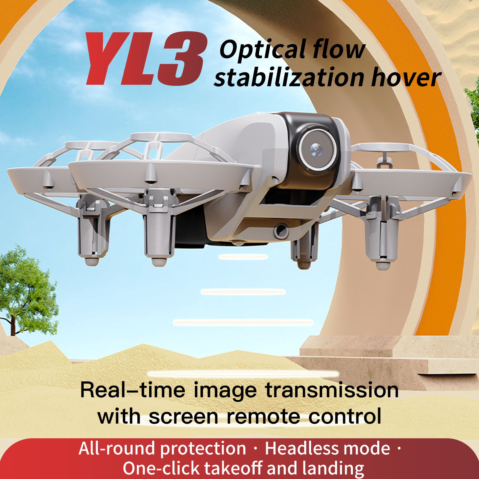 YL3 Remote-Controlled Drone wi - огляд і ціна Photographic Memory