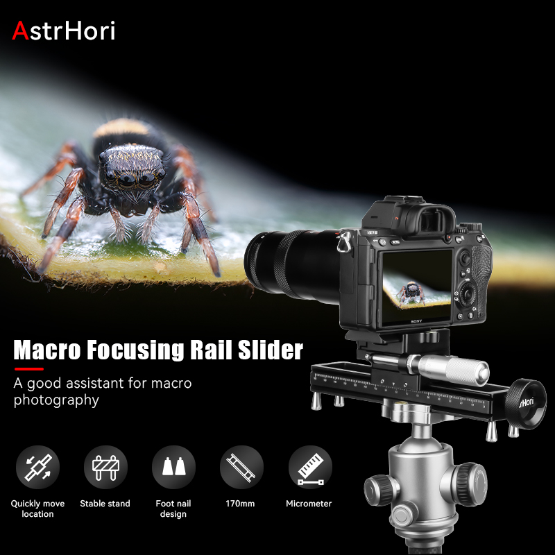 AstrHori 170MM Portable Alumin - огляд і ціна Camera Slider Rail