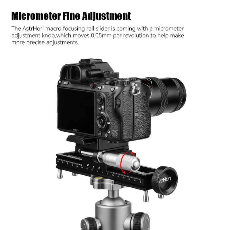 AstrHori 170MM Portable Alumin - огляд і ціна Camera Slider Rail