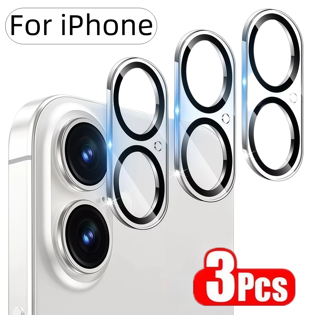 3Pcs Rear Camera Lens Kit for  - огляд і ціна Photography With Iphone 15