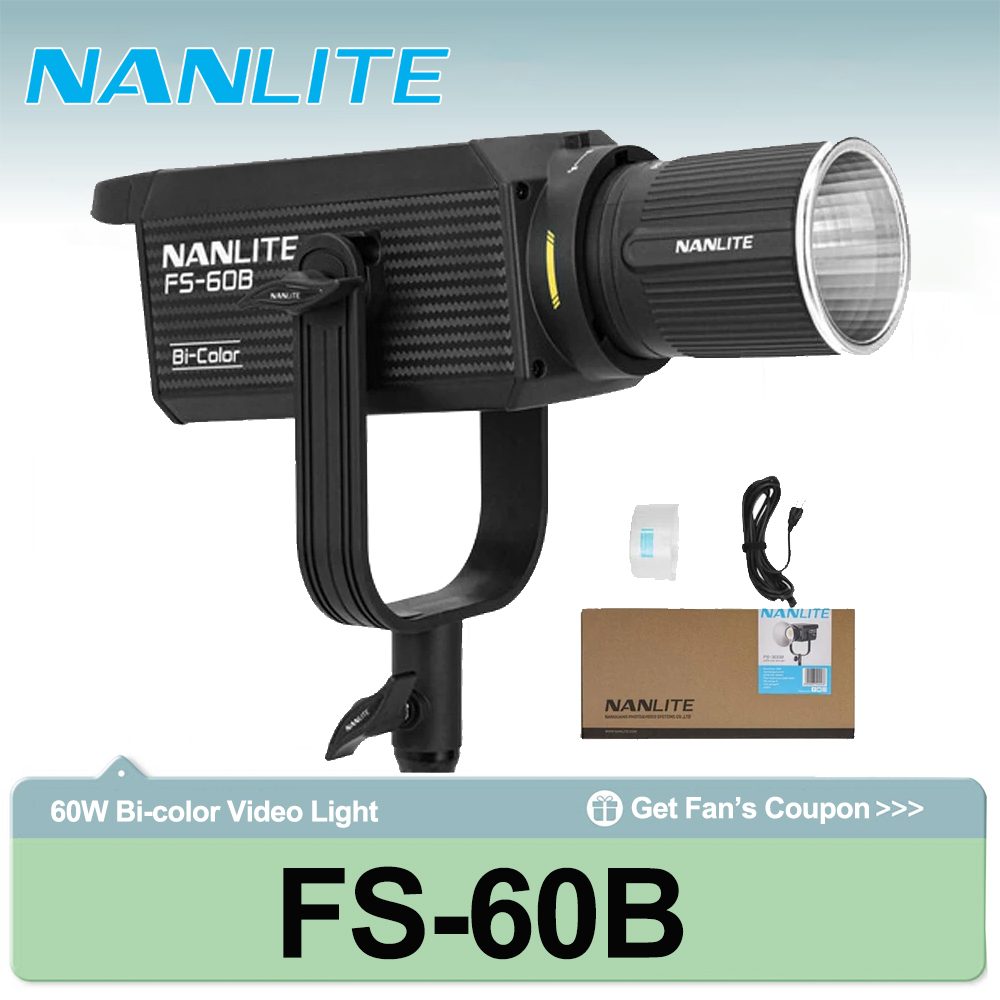 Nanlite FS-60B 70W Bi-color Sp - огляд і ціна Strobe Light Studio