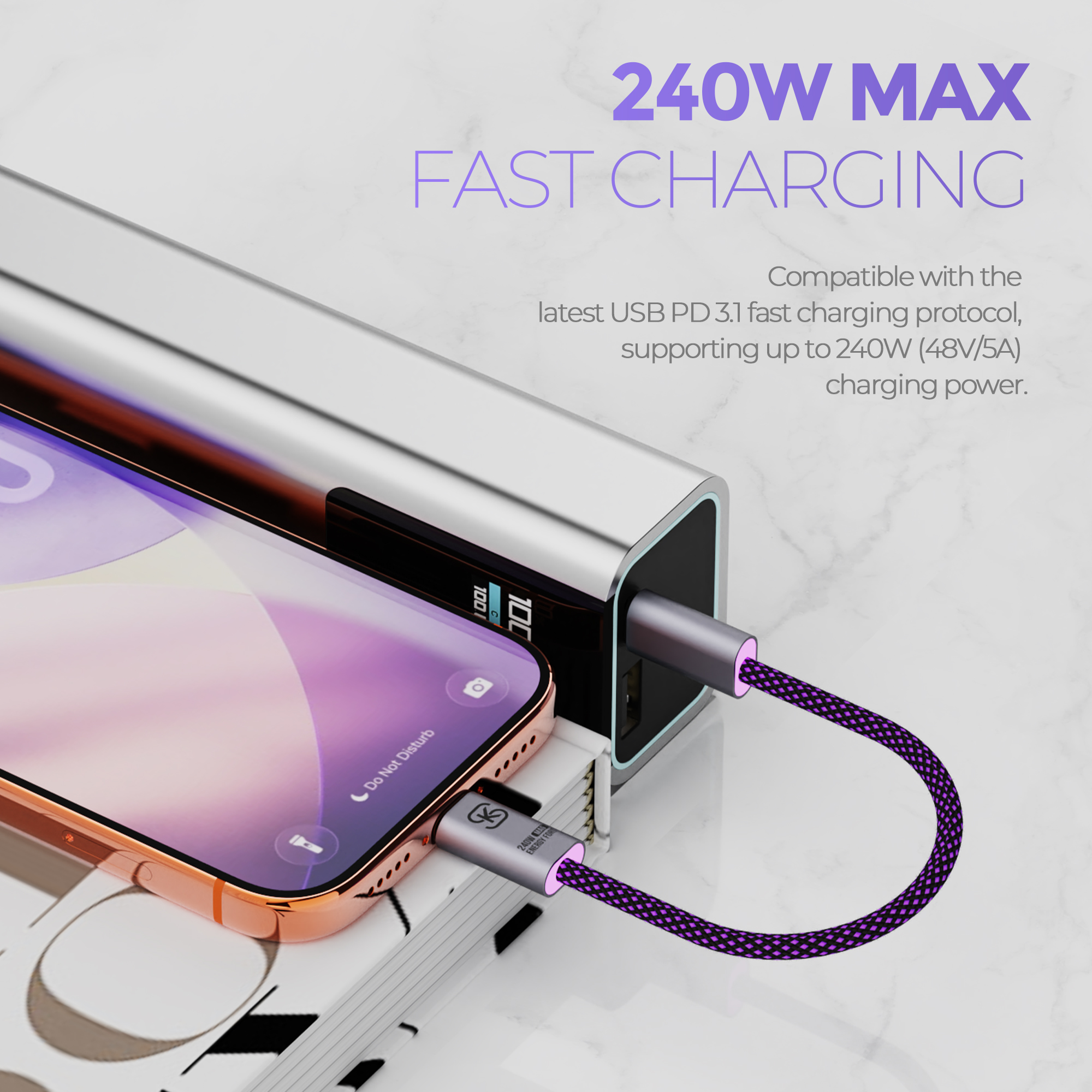 Magnetic KeyChain Type C Charg - огляд і ціна Tethering Cable Usb
