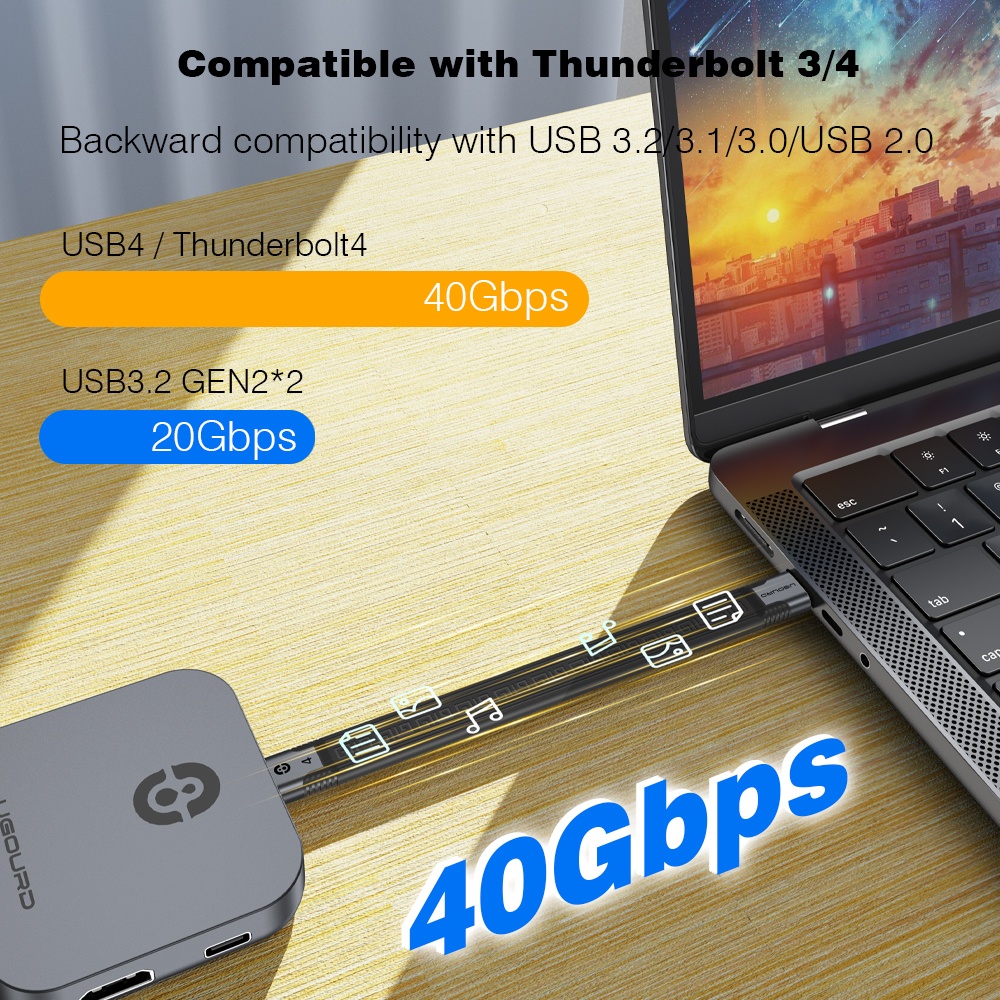 UGOURD Short USB4 Date Cable U - огляд і ціна Photography Date