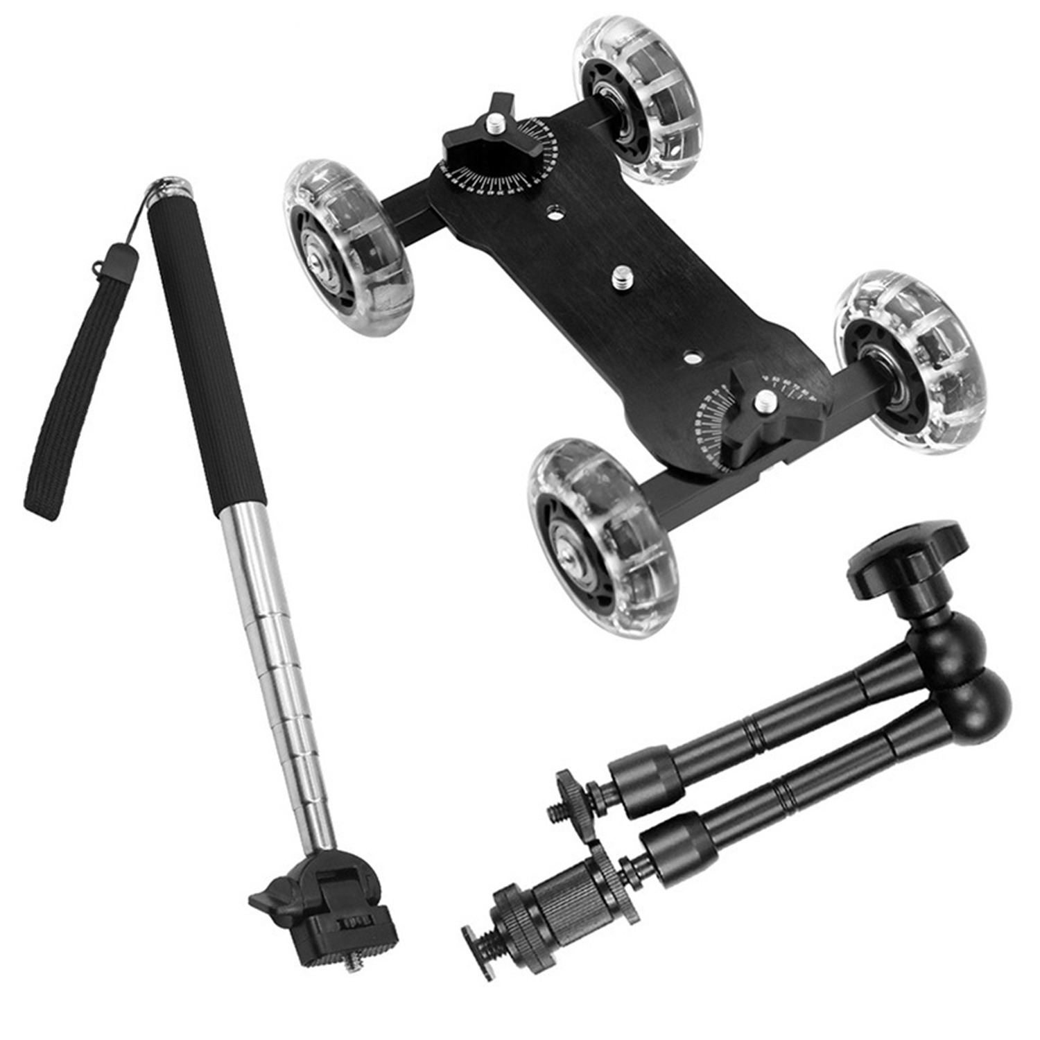 Camera Table Slider Dolly Desk - огляд і ціна Camera Slider Rail