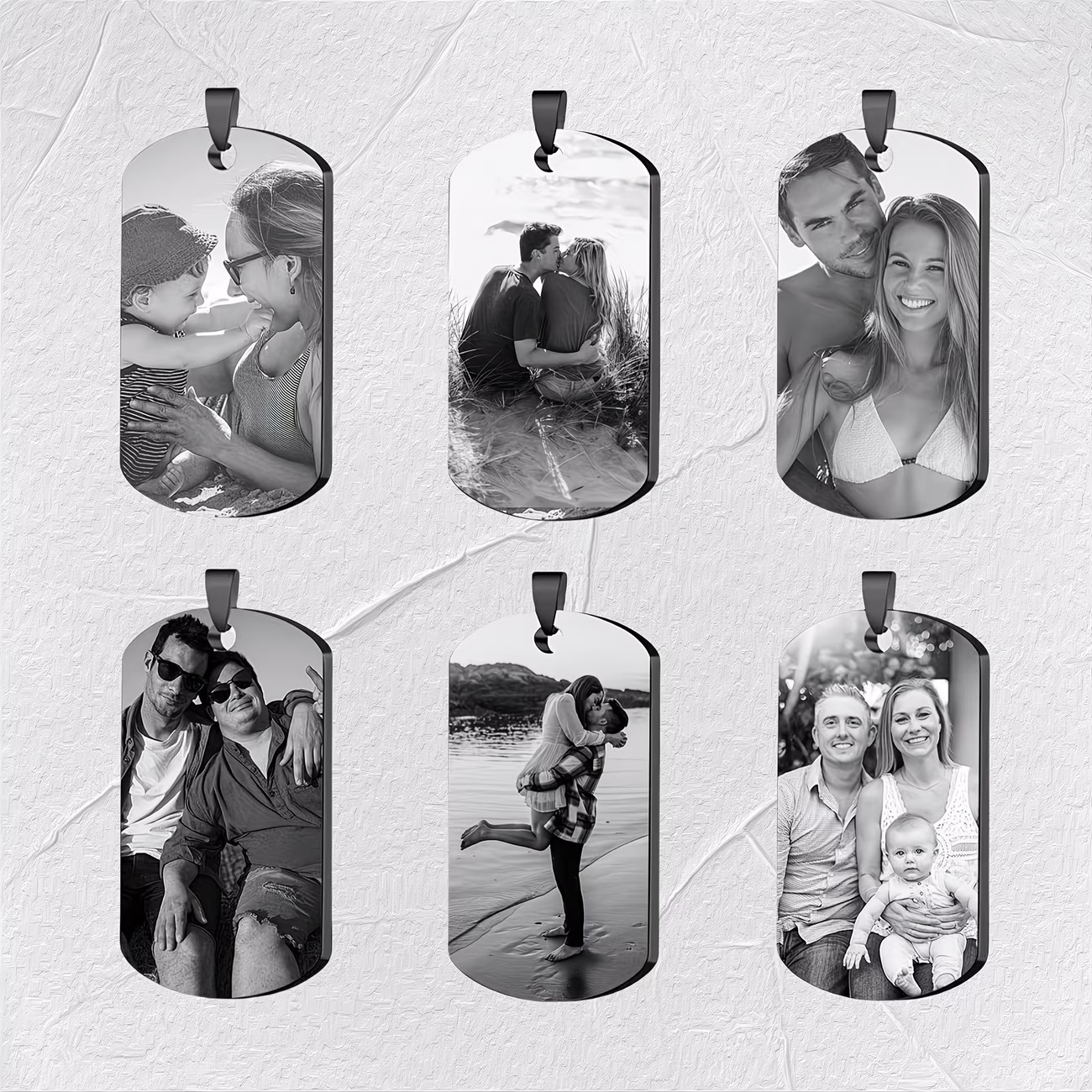 Custom Necklace with Engraved  - огляд і ціна Photographic Memory