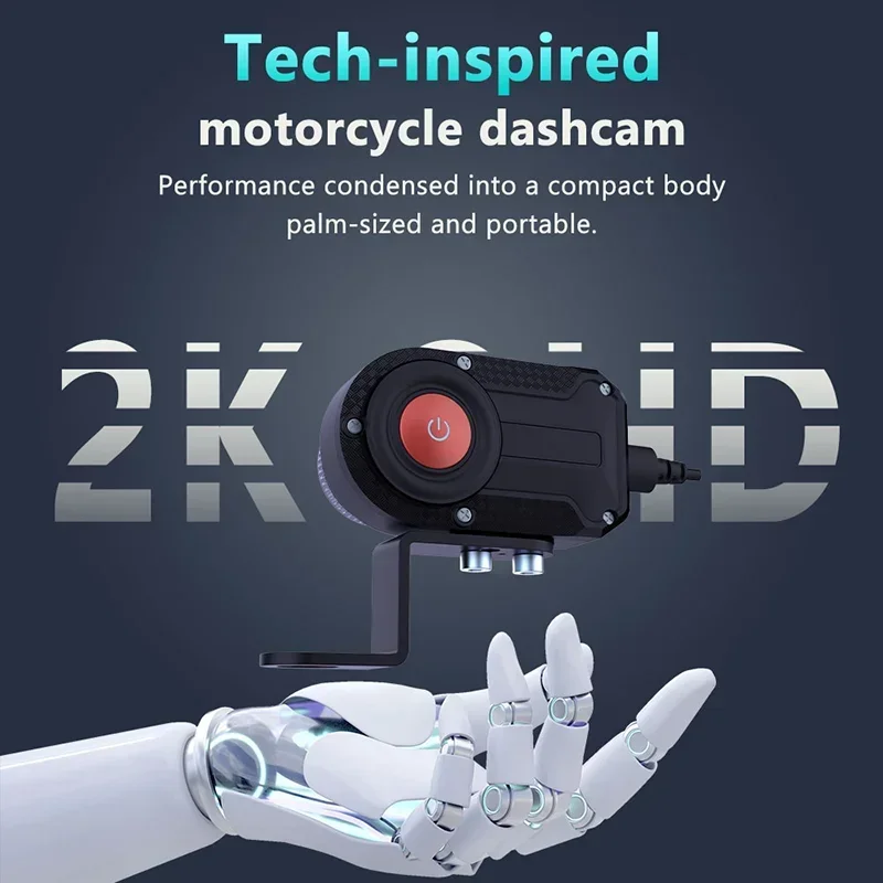 2K HD Motorcycle DVR Waterproo - огляд і ціна Photographic Memory