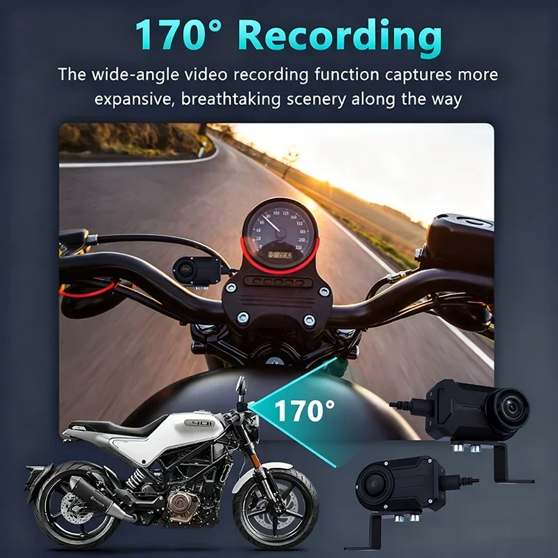 2K HD Motorcycle DVR Waterproo - огляд і ціна Photographic Memory