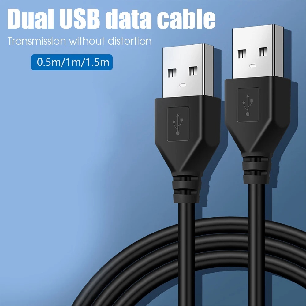 0.5/1/1.5m USB Male To USB Mal - огляд і ціна Photography Date