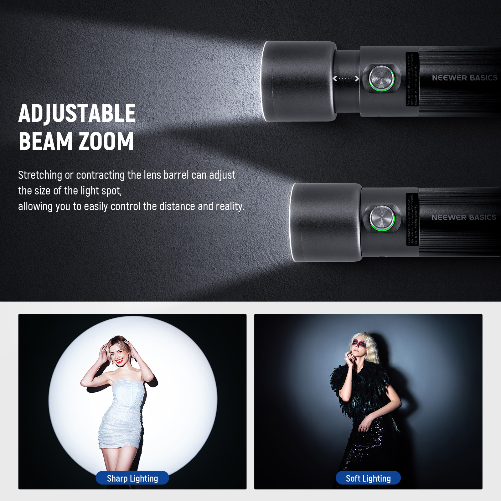 NEEWER BASICS FL10 LED Photogr - огляд і ціна Strobe Light Studio