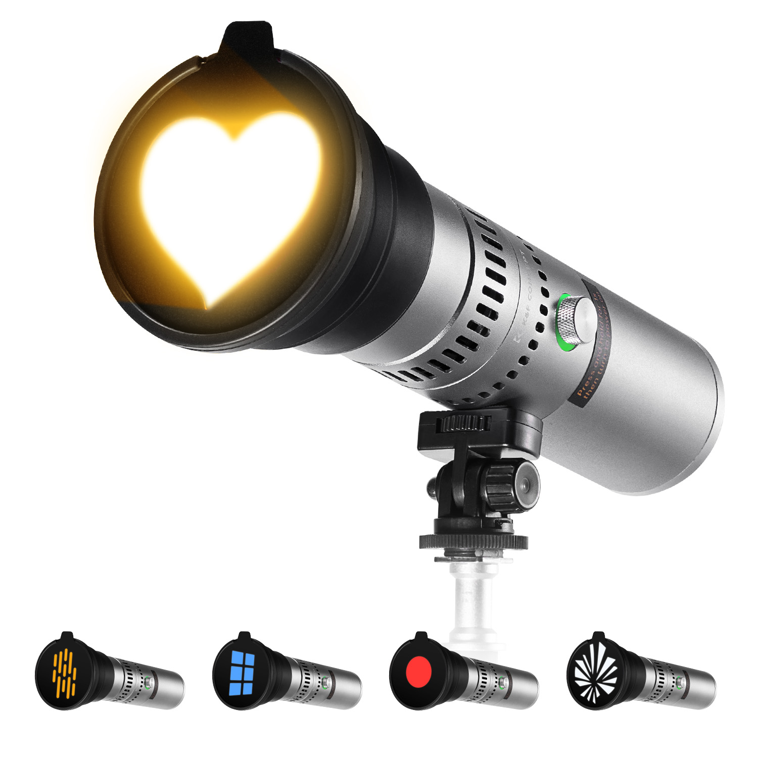 K&F CONCEPT SP25C RGB LED Vide - огляд і ціна Photography Umbrella Lights
