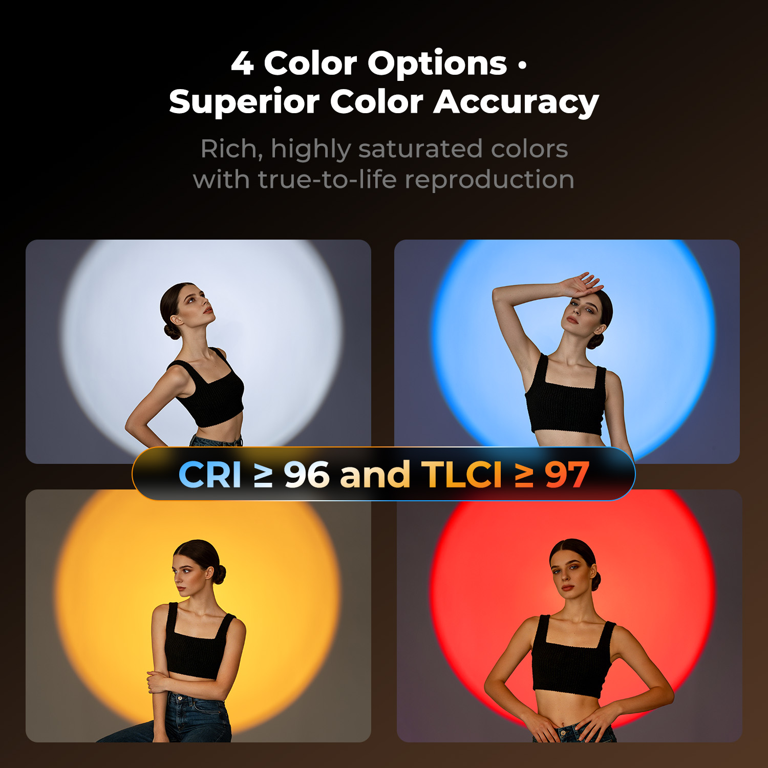 K&F CONCEPT SP25C RGB LED Vide - огляд і ціна Photography Umbrella Lights