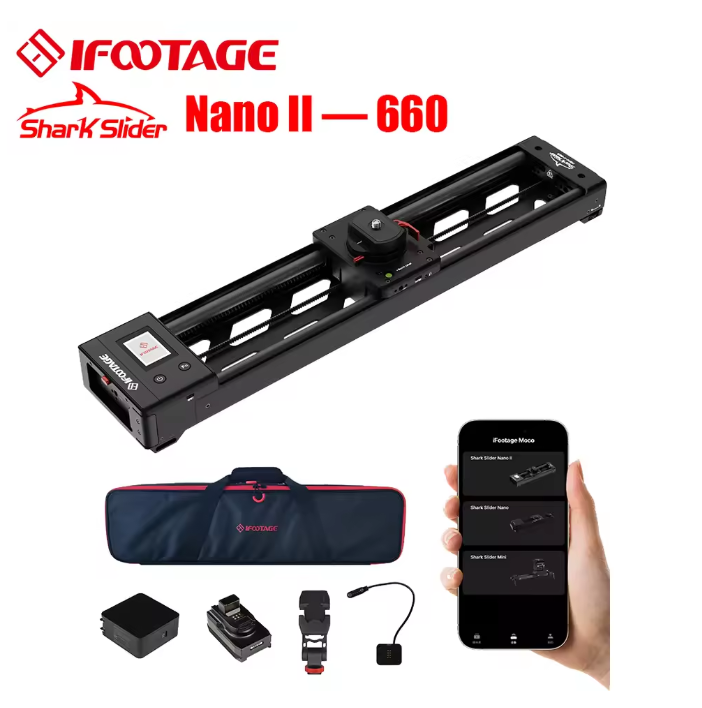 IFOOTAGE Shark Slider Nano II  - огляд і ціна Camera Slider Rail