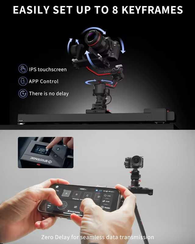 IFOOTAGE Shark Slider Nano II  - огляд і ціна Camera Slider Rail