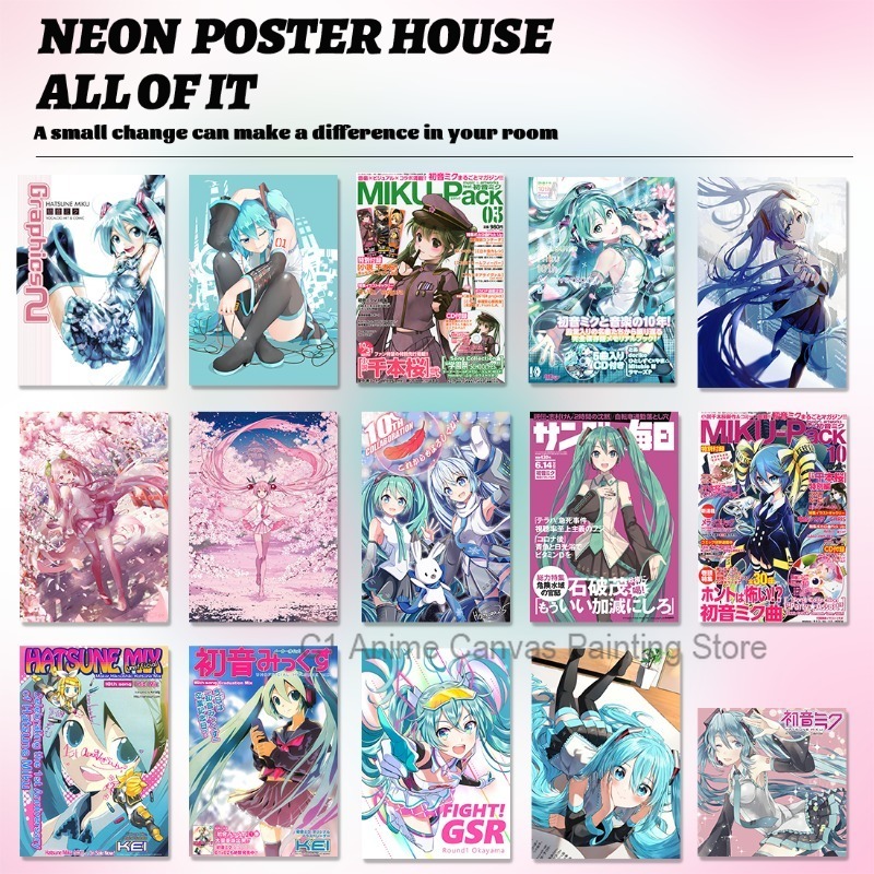 Hatsune Miku Anime Poster MIKU - огляд і ціна Photography Studio