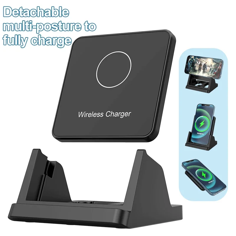 Wireless Charger Pad Stand Des - огляд і ціна Tethering Cable Usb