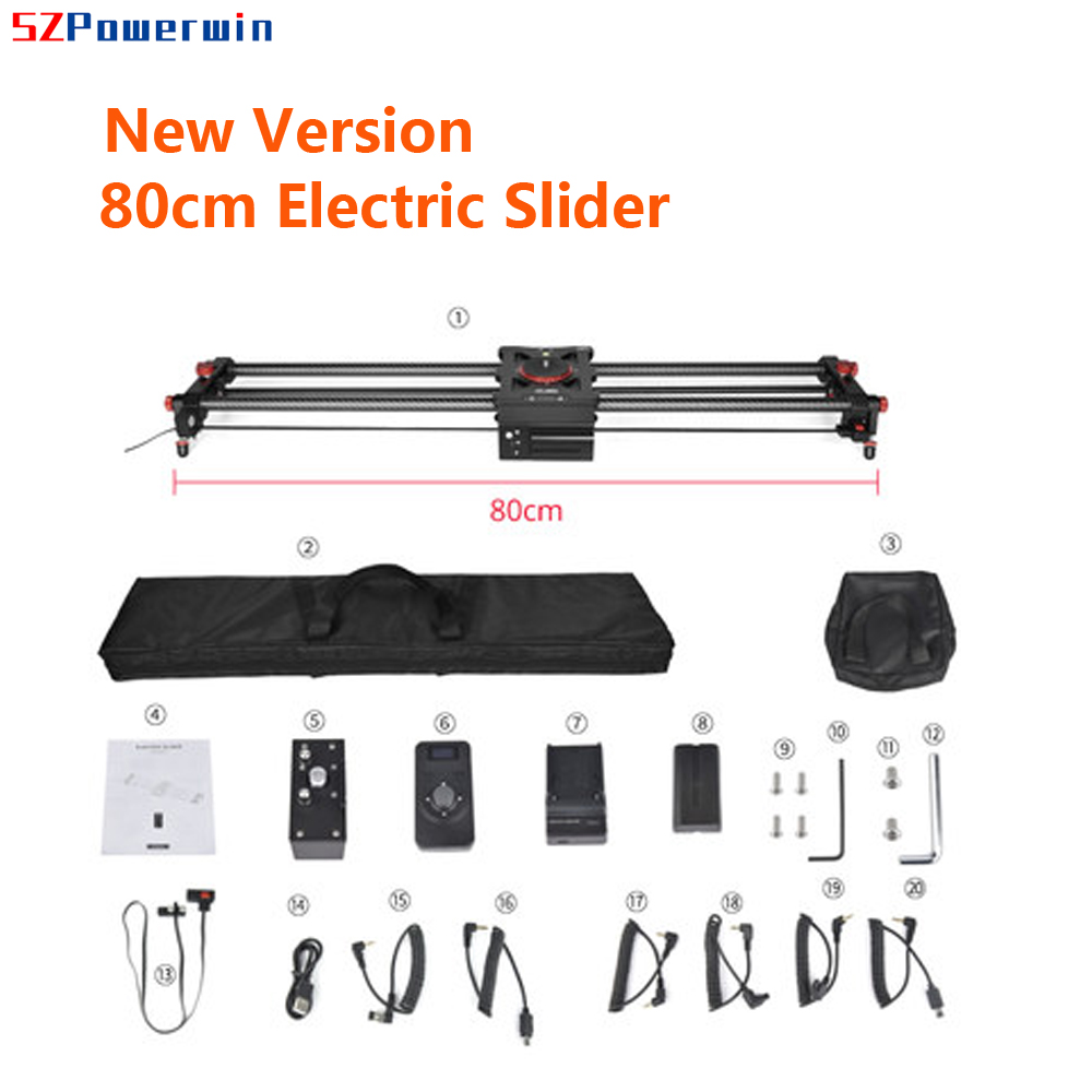 SZPowerwin 80CM Professional E - огляд і ціна Camera Slider Rail
