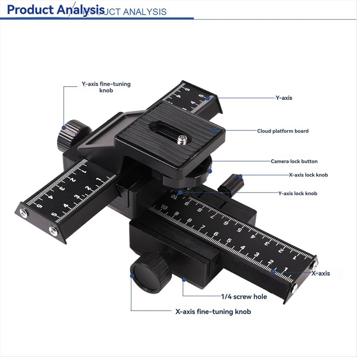 N05R 4 Way Macro Focusing Rail - огляд і ціна Camera Slider Rail