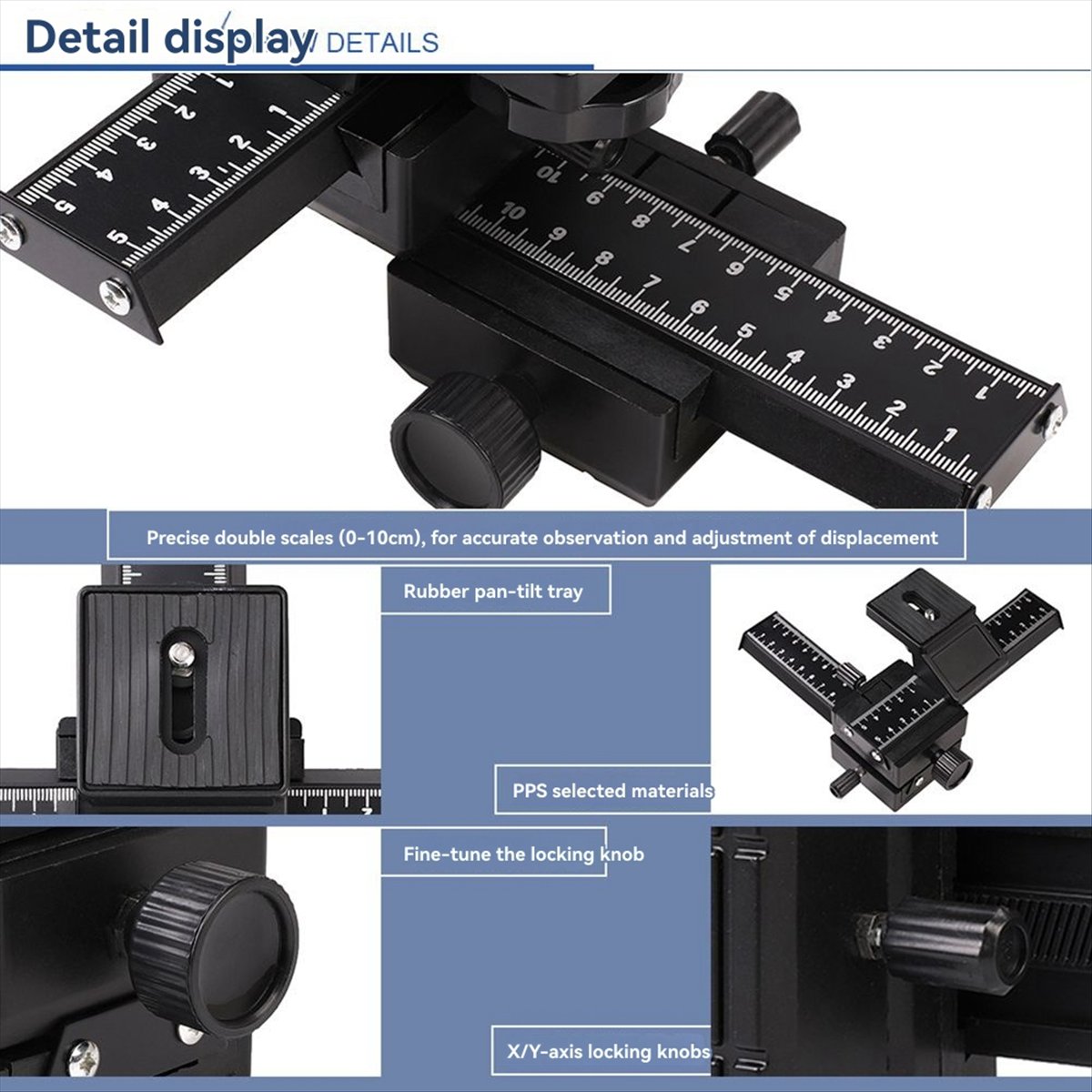 N05R 4 Way Macro Focusing Rail - огляд і ціна Camera Slider Rail