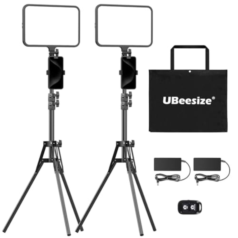 2 Pack LED Video Light Kit, Ph - огляд і ціна Photography Video