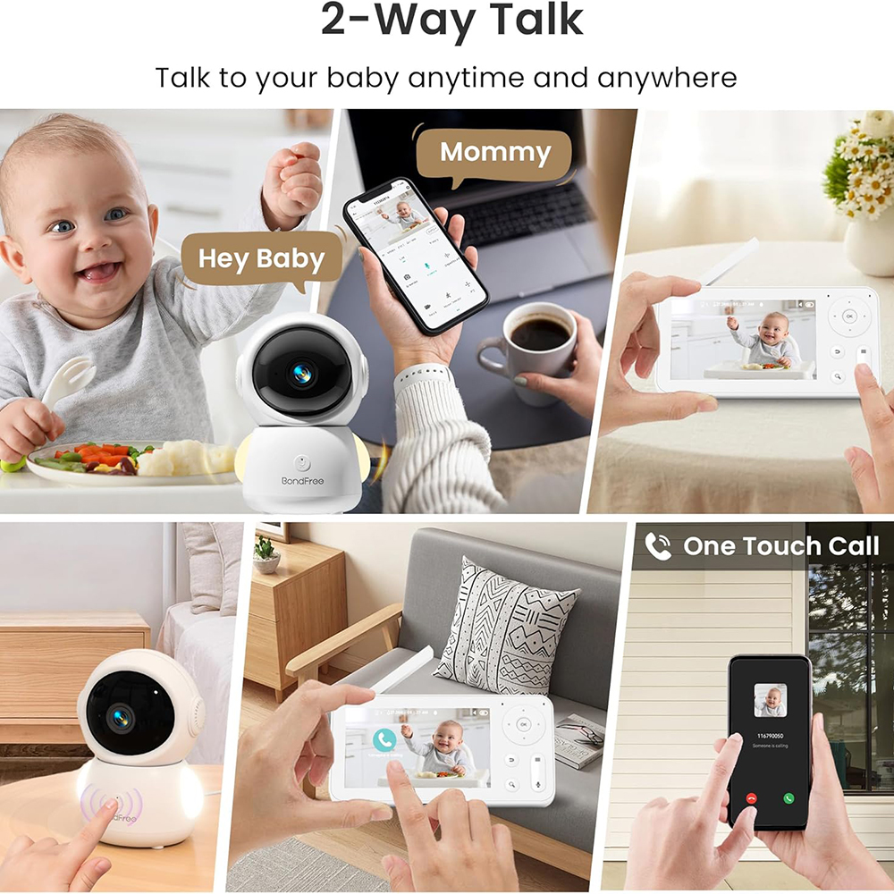 2K Baby Monitor with 2 Cameras - огляд і ціна Photography Umbrella Lights
