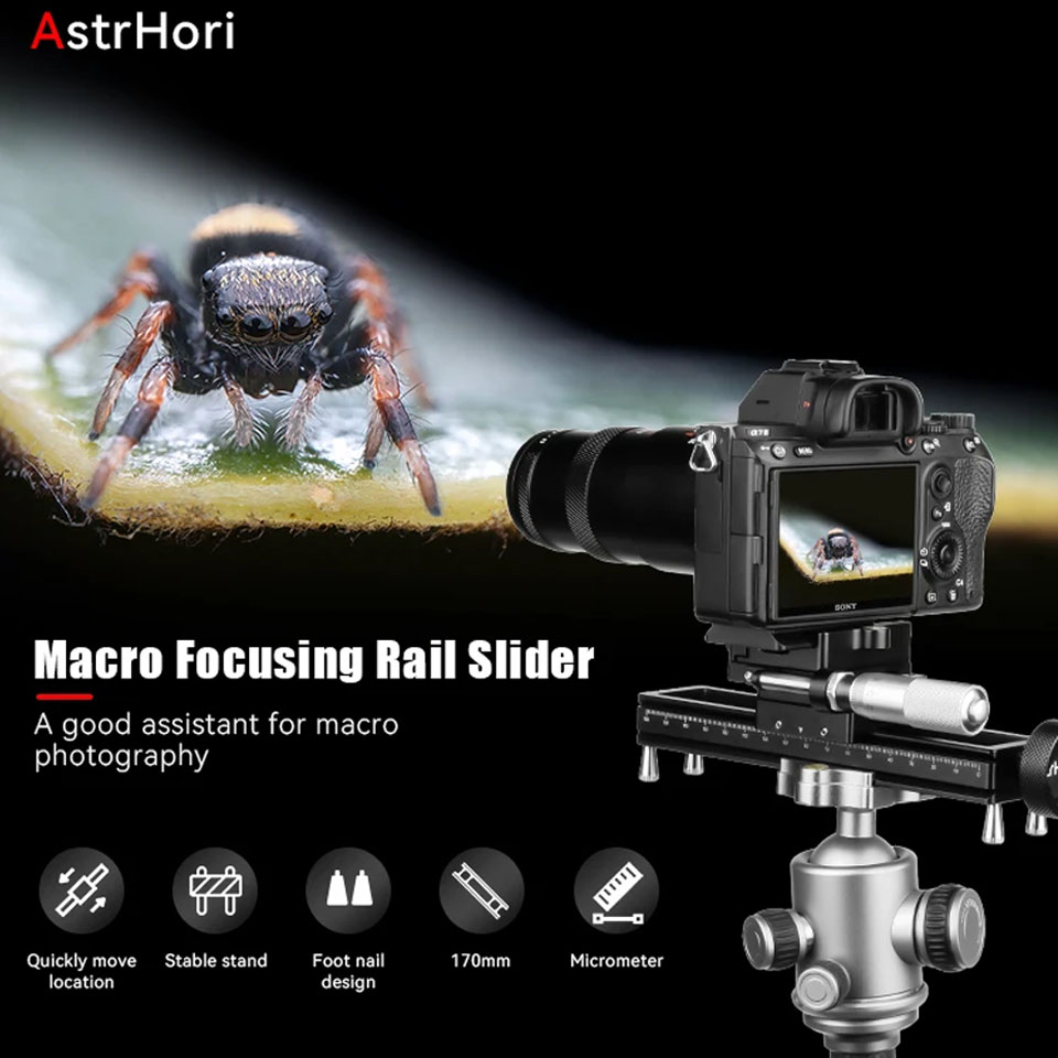 AstrHori AH-MGA170 170mm Camer - огляд і ціна Camera Slider Rail