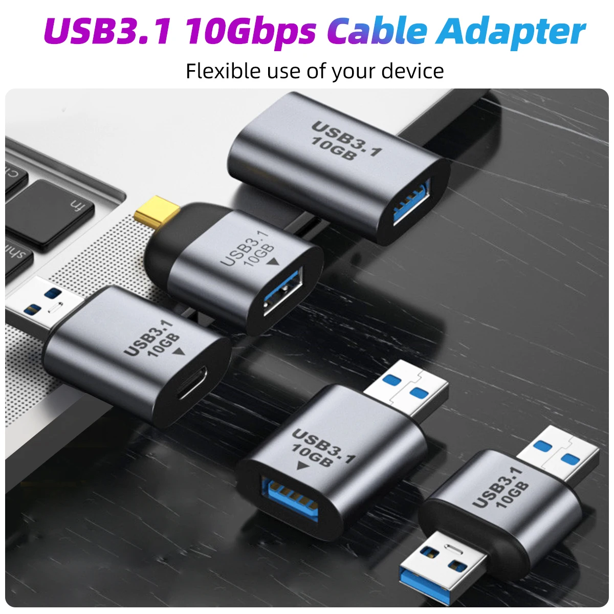 Metal USB C 3.1 Adapter OTG 10 - огляд і ціна Photography Kit Xiaomi