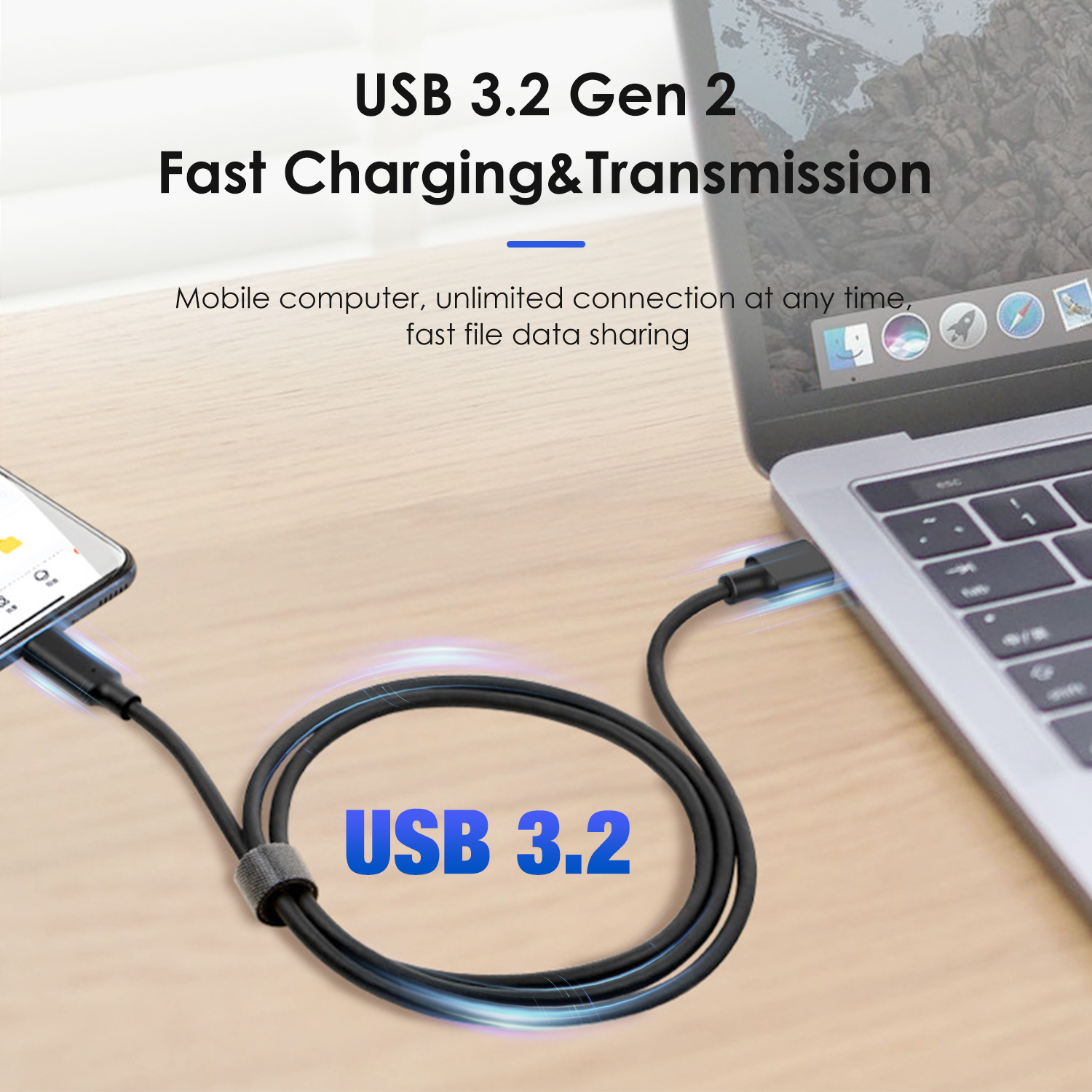 USB 3.2 10Gbps Type C Cable Fo - огляд і ціна Photography Kit Xiaomi