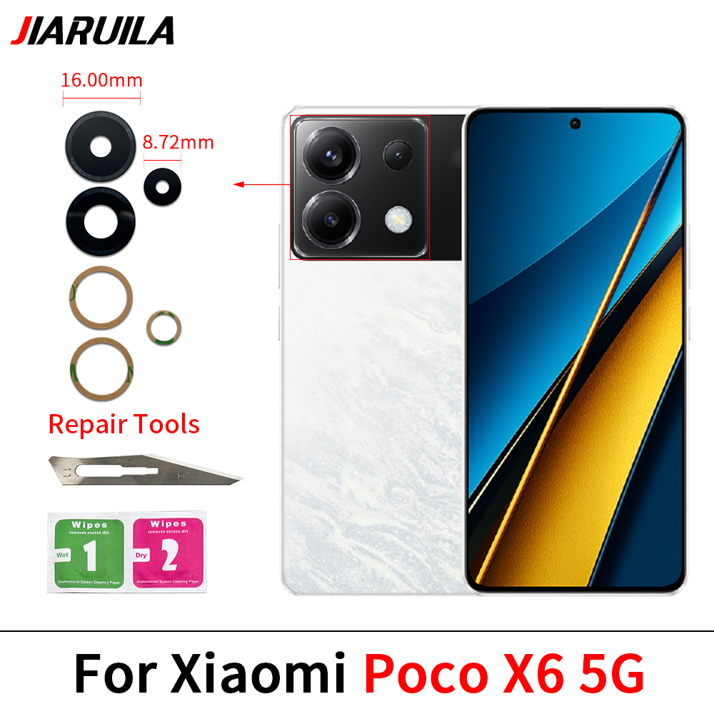 Rear Back Camera Lens Glass Fo - огляд і ціна Photography Kit Xiaomi